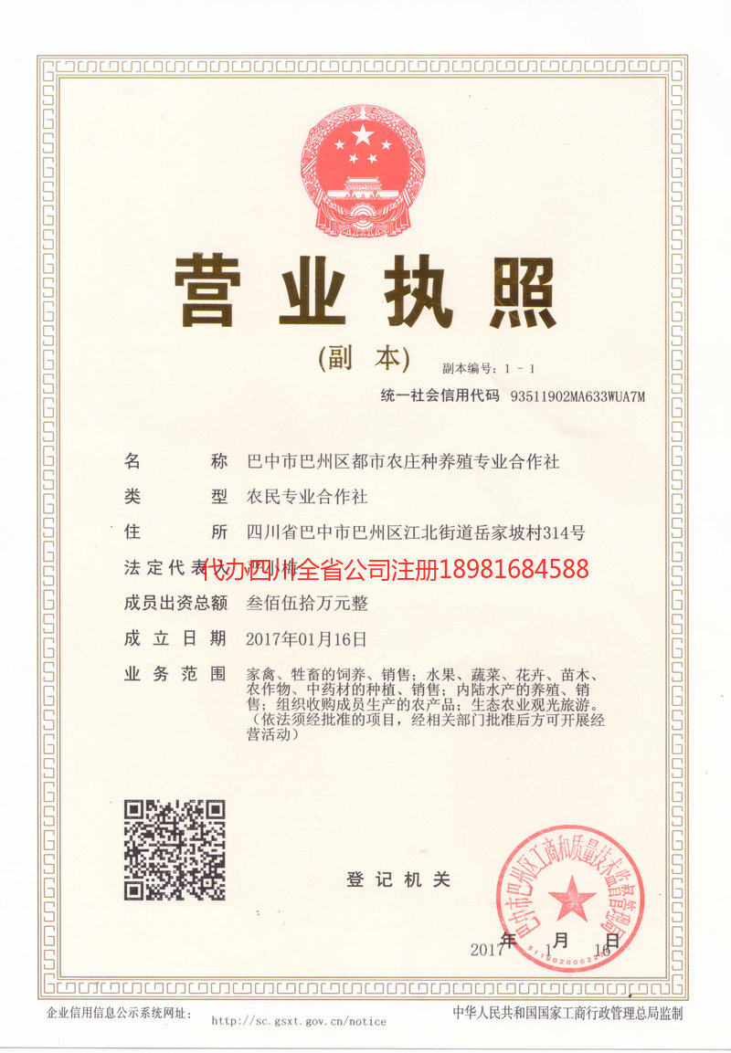 灯塔灯塔都市农庄种养殖专业合作社